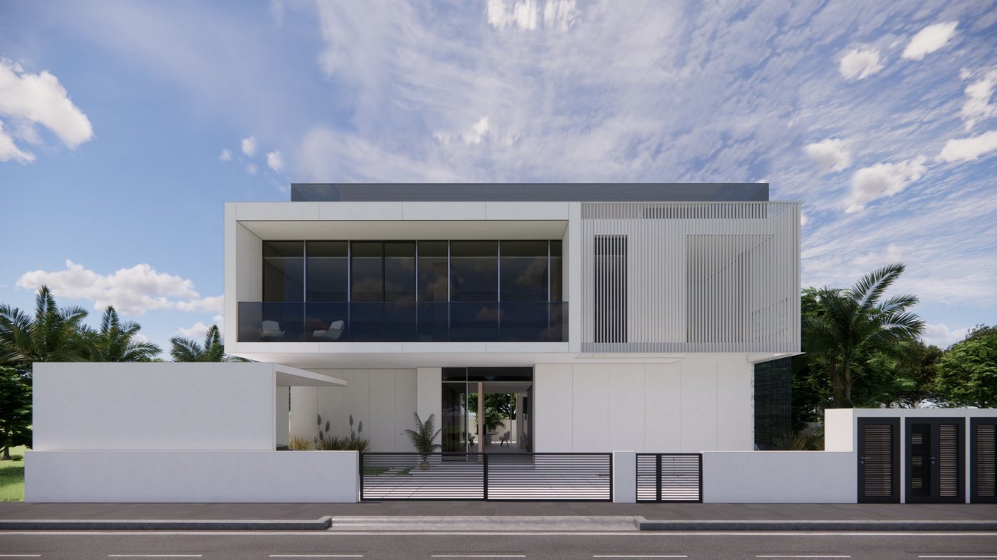 3470759 Al Merkadh Villa, Meydan — front elevation
